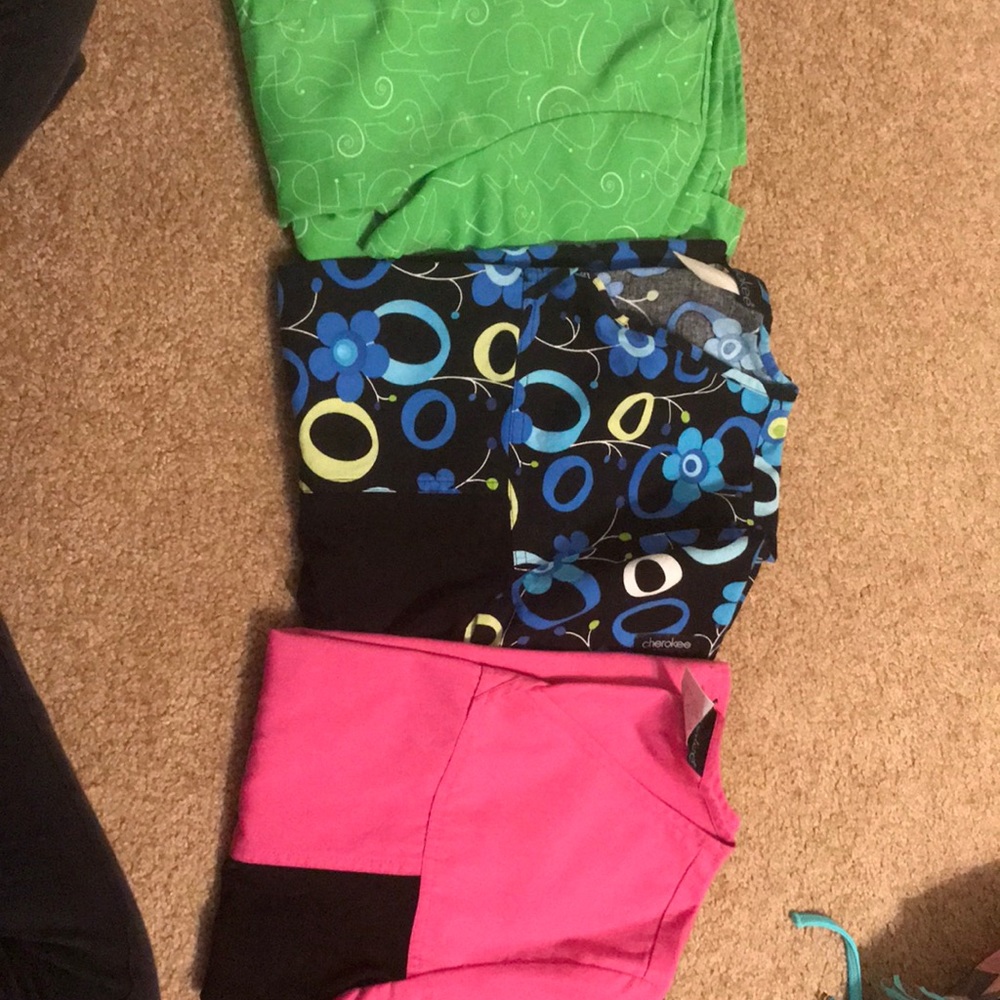 Scrub tops